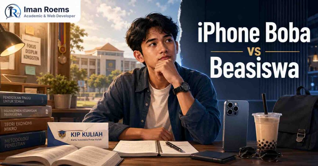 Mahasiswa KIP Kuliah di antara kebutuhan pendidikan dan gaya hidup premium dengan iPhone boba