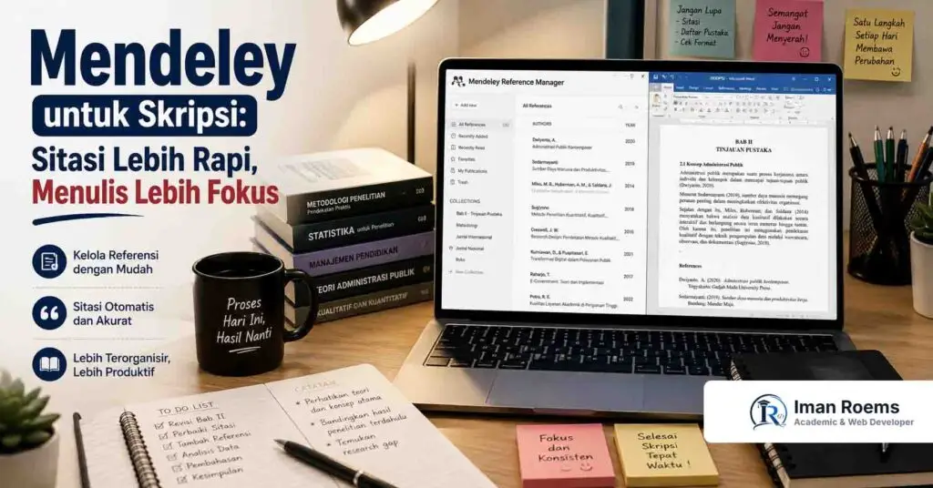 Mendeley untuk Skripsi: Cara Mudah Mengelola Sitasi dan Daftar Pustaka